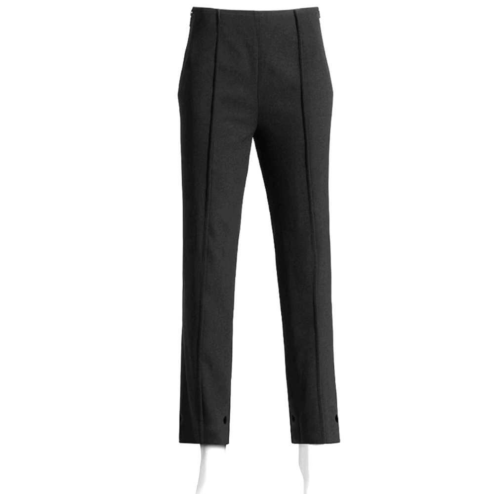 Maison Margiela for H&M, Black Wool, Seamed, Side Zip Trouser, 10.